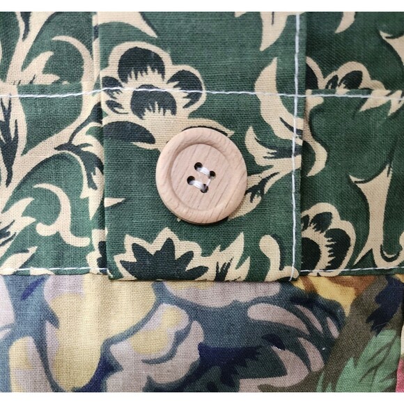 Greenland Home Antique Chic 21"X84" Cotton Window Patchwork Valance Multicolor - Picture 4 of 5